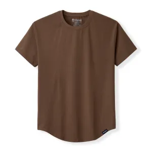 021 ESSENTIAL DROP-CUT T-SHIRT - OD GREEN