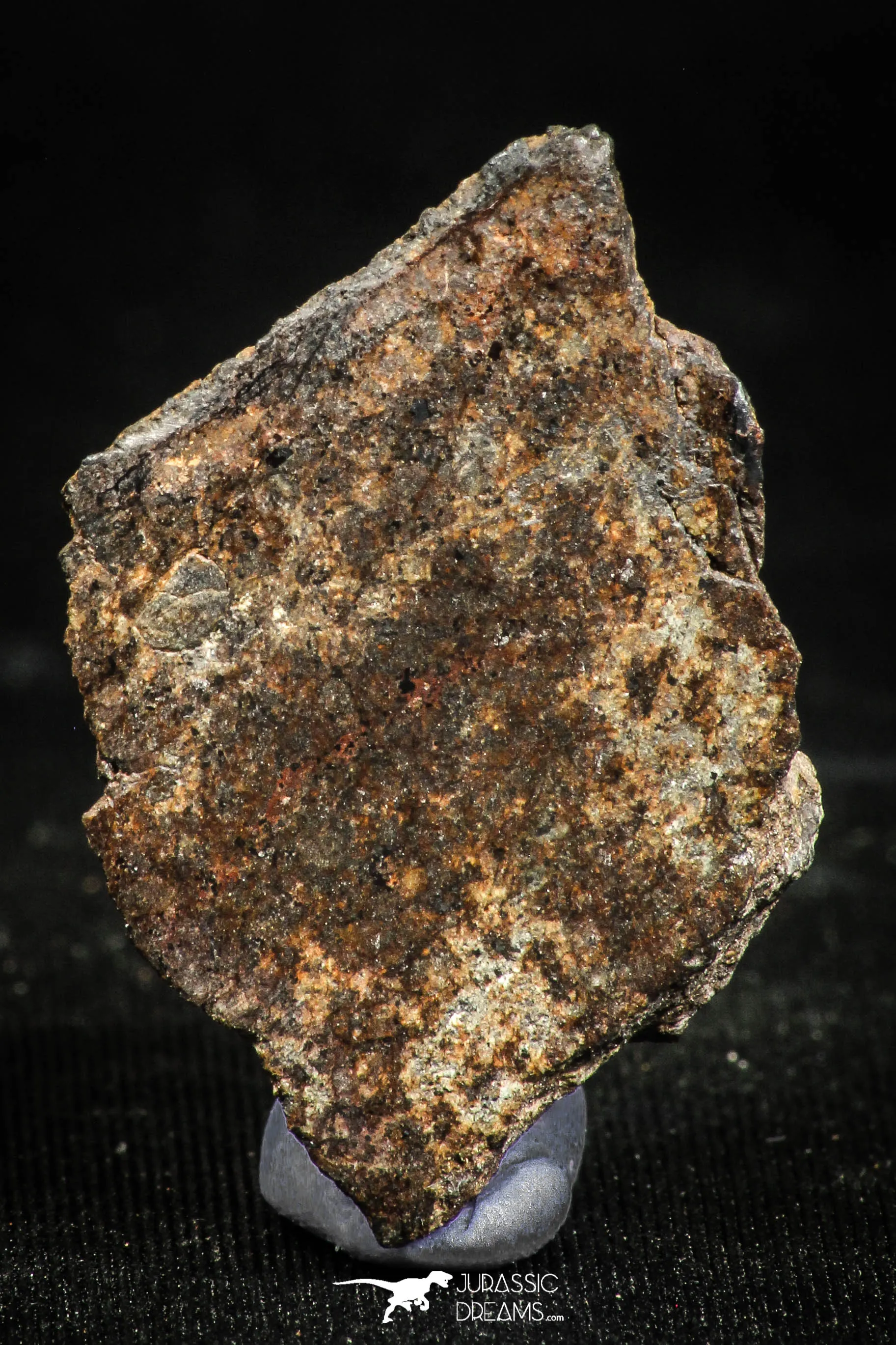 06009 - Beautiful Polished Section NWA Unclassified L-H Type Ordinary Chondrite Meteorite 10.0g