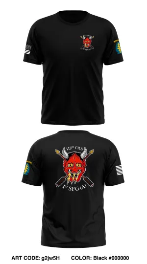 112th CRD, 1st SFG(A) Core Men's SS Performance Tee - g2jw5H