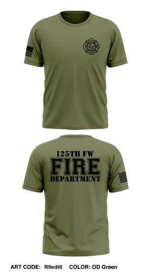 125th Fire & Emergency Services  Store 1 Core Men's SS Performance Tee - R9edt6