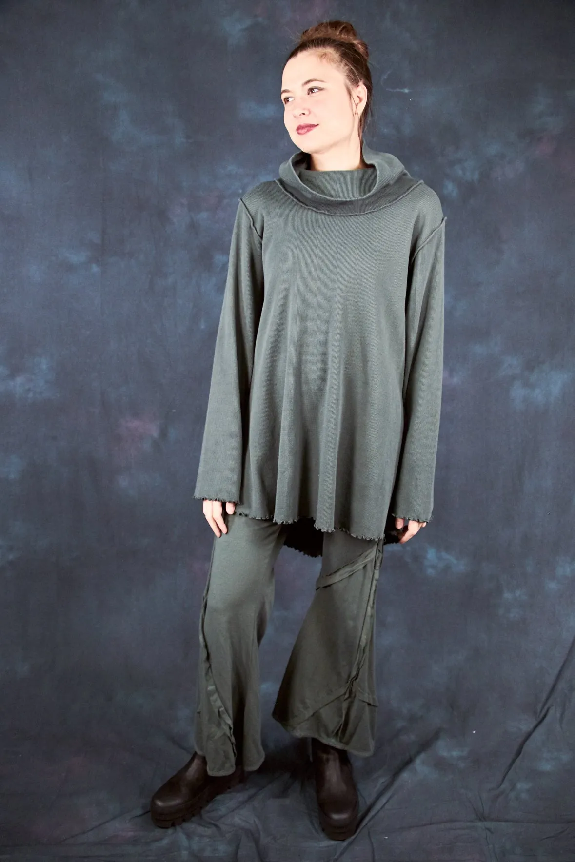 1584 Northern Lights Thermal Tunic Black Olive Drab-U