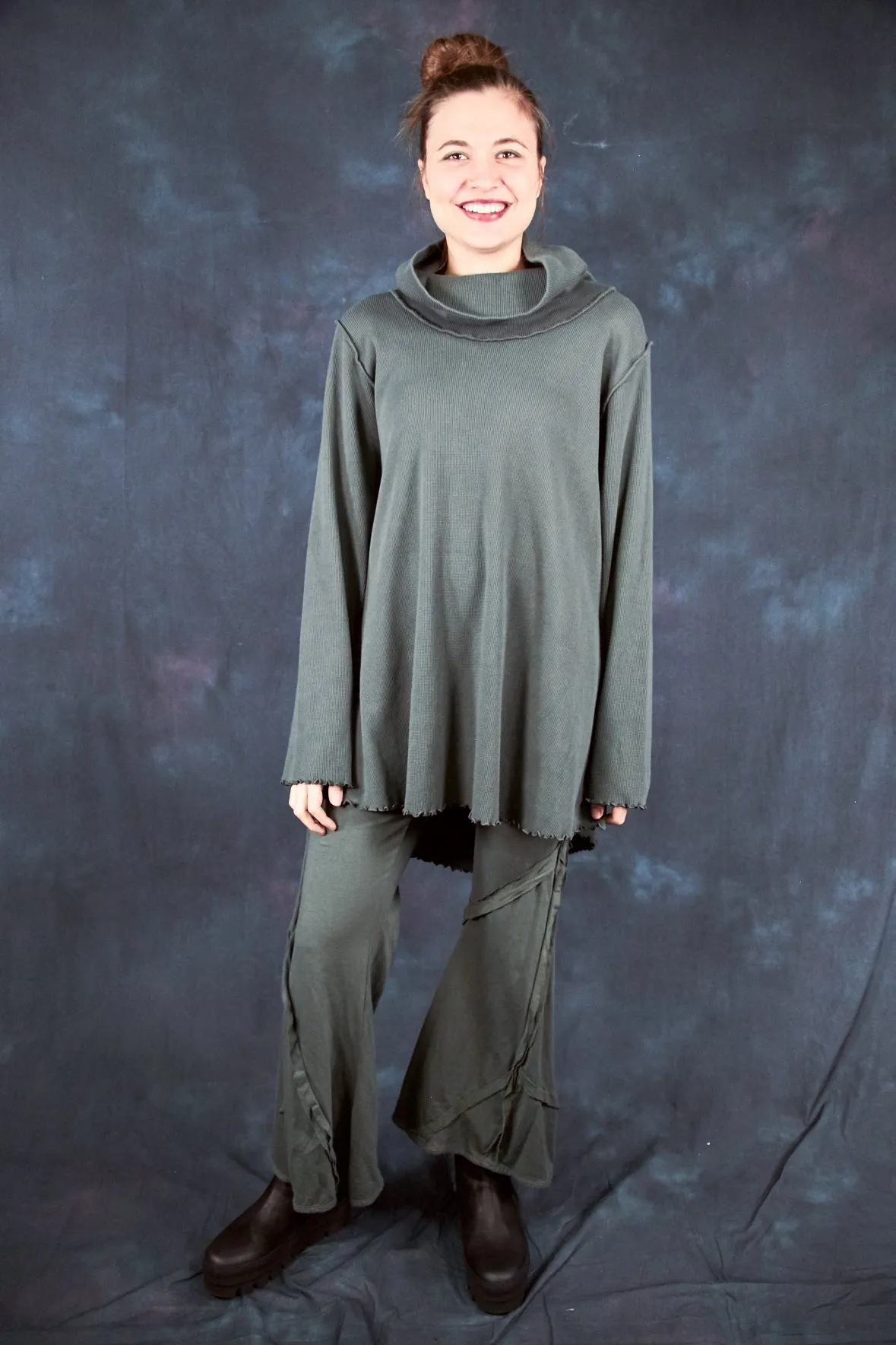 1584 Northern Lights Thermal Tunic Black Olive Drab-U