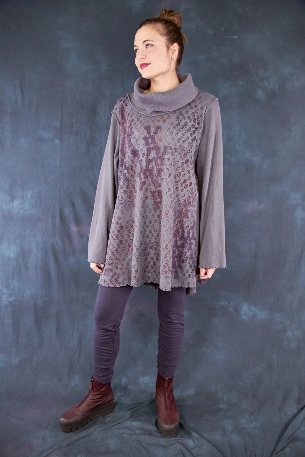 1584 Northern Lights Thermal Tunic Metal-P