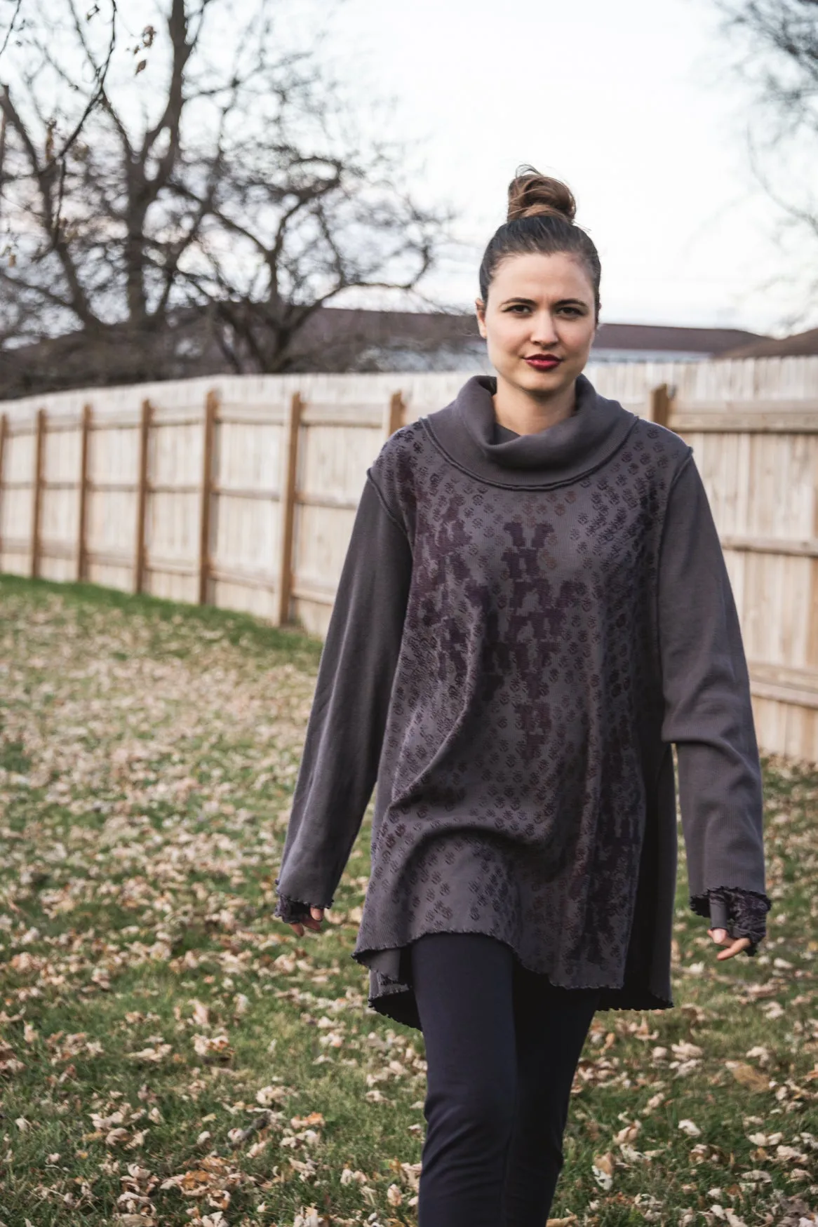 1584 Northern Lights Thermal Tunic Metal-P