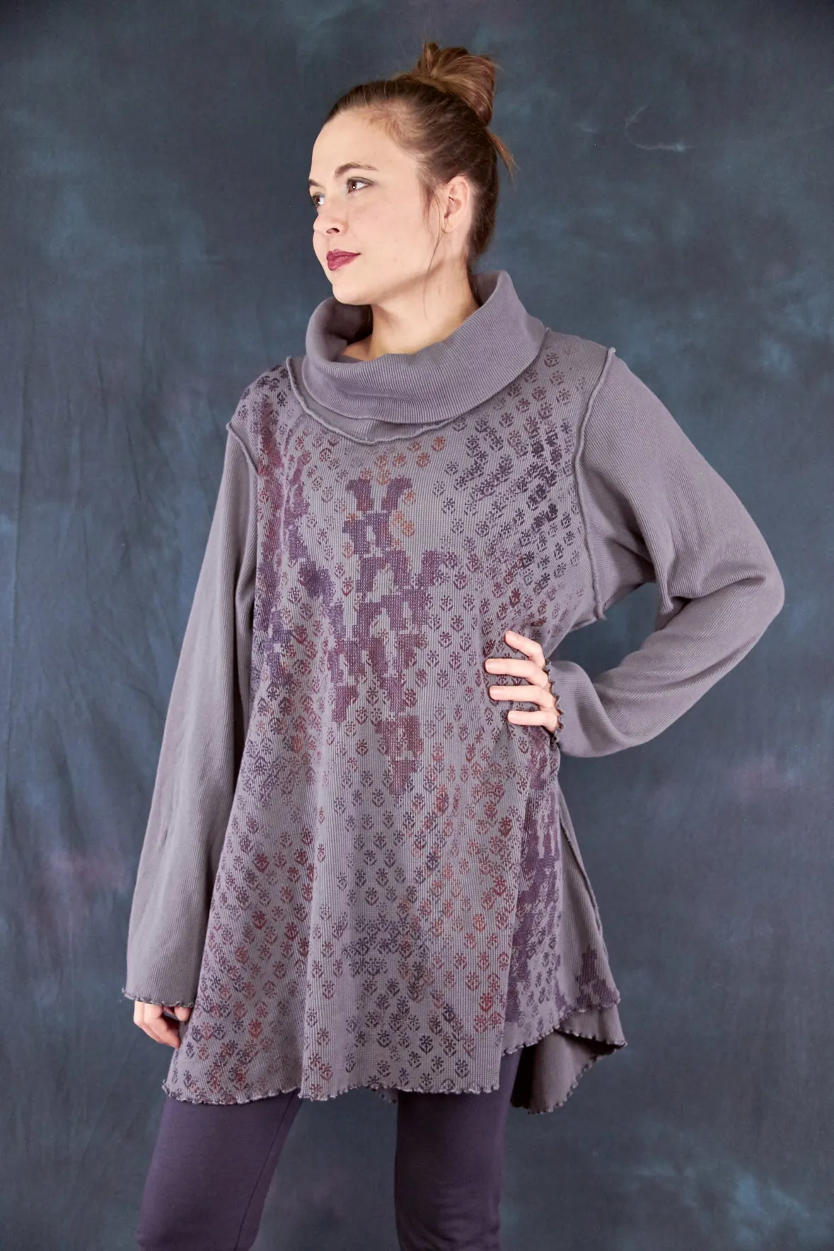 1584 Northern Lights Thermal Tunic Metal-P