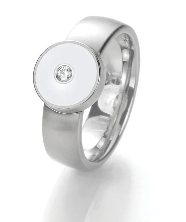 164.2514.D15.F04 TeNo Stainless Steel Ring
