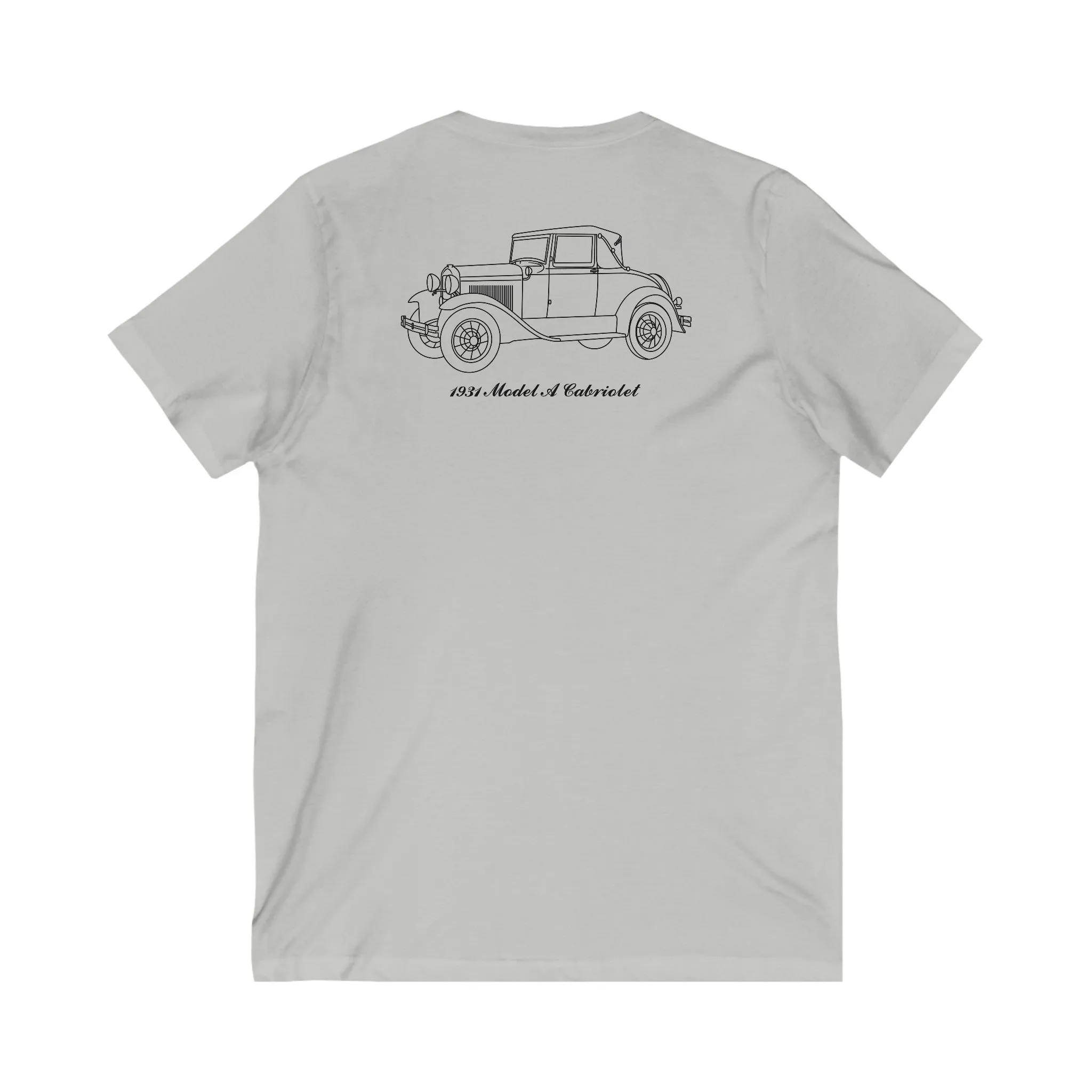 1931 Cabriolet Women's V-Neck Shirt