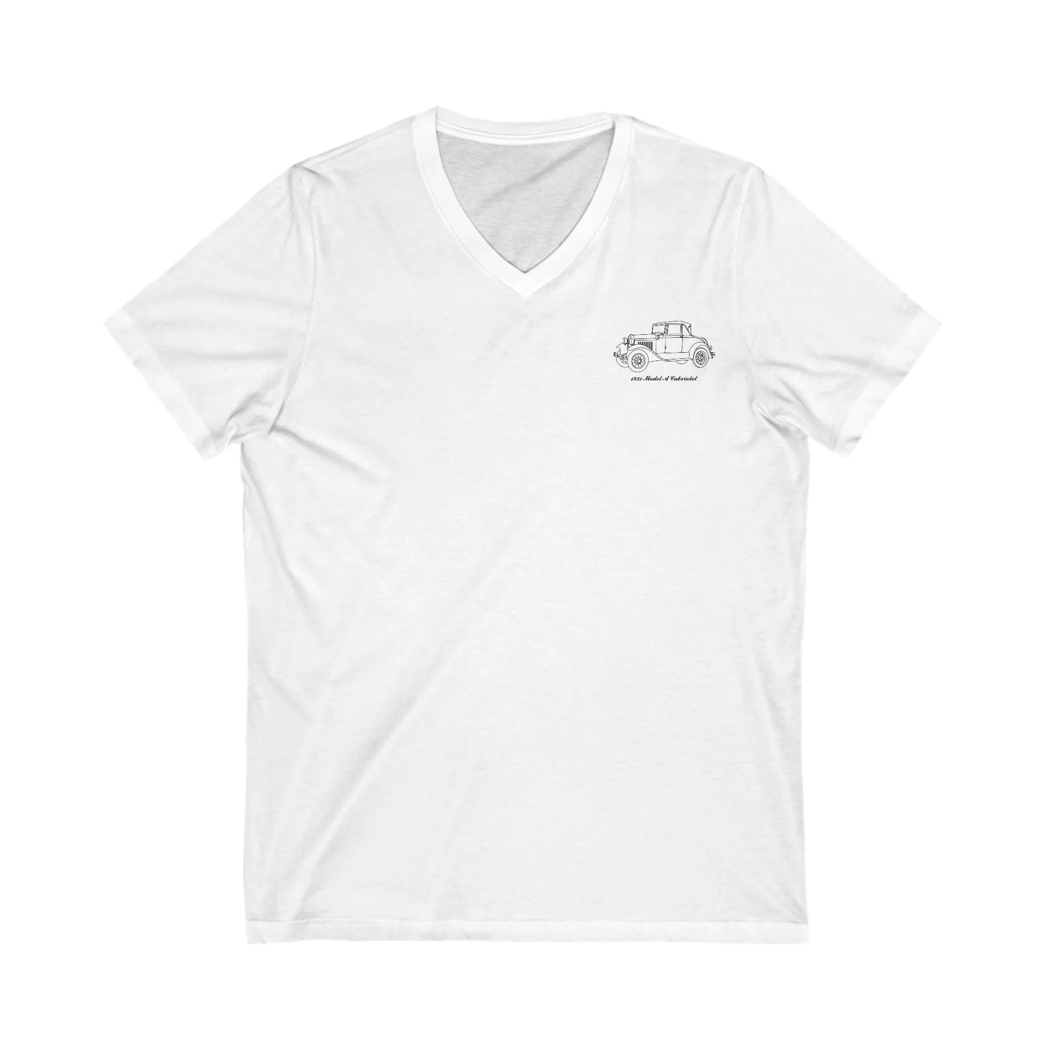 1931 Cabriolet Women's V-Neck Shirt