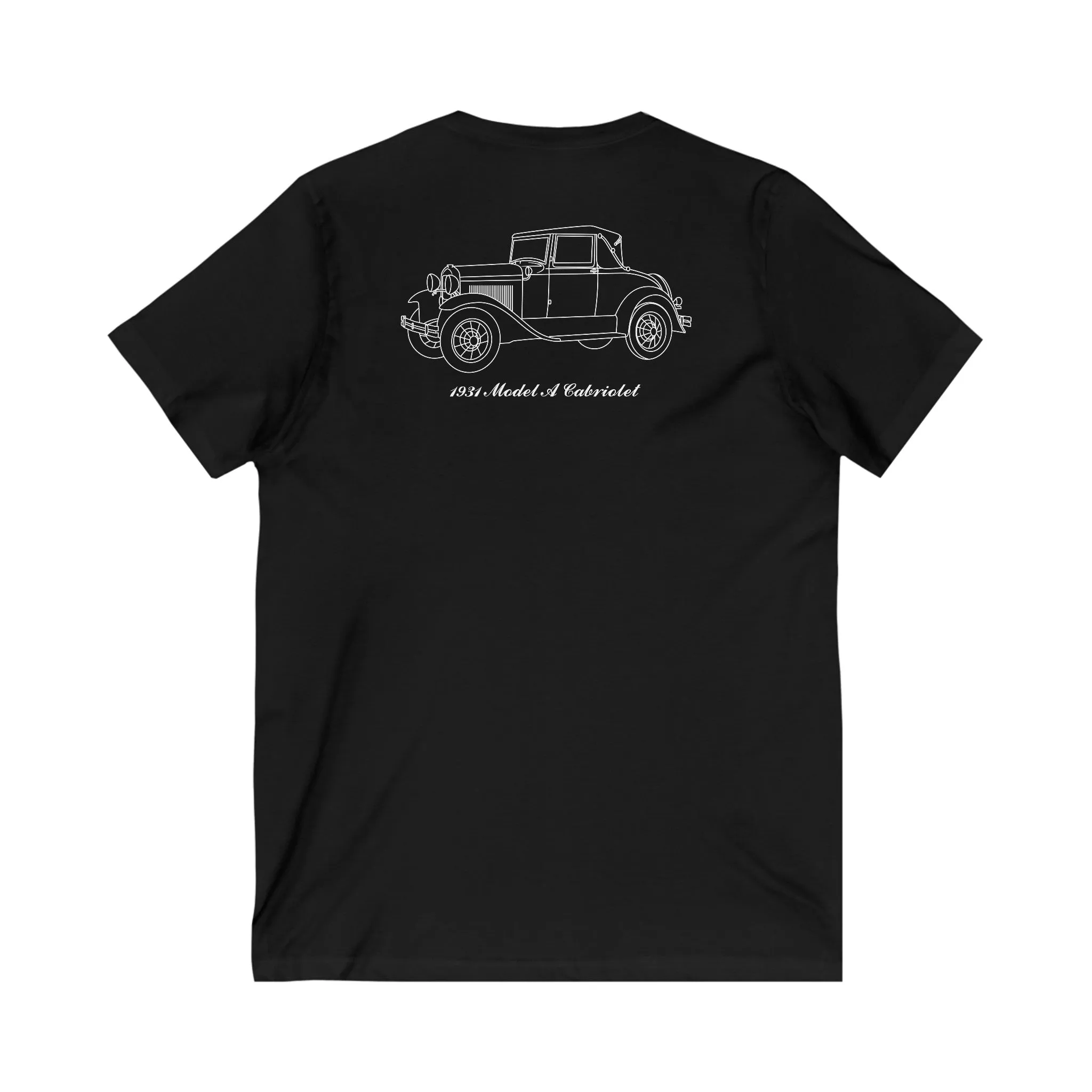 1931 Cabriolet Women's V-Neck Shirt