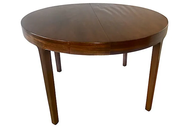 1940s French Mahogany Extension Table - SHIPPING not included