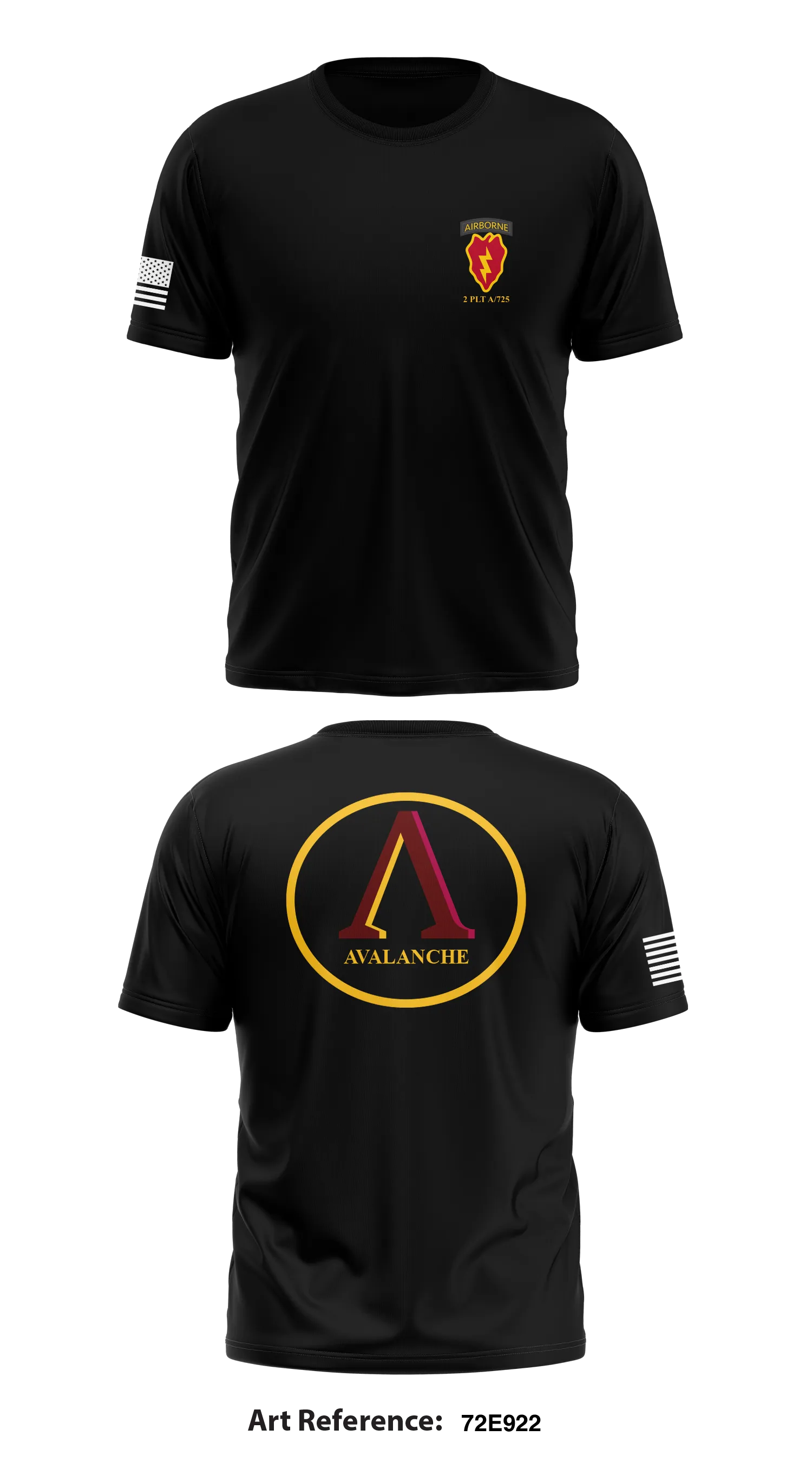 2 PLT A/725 Store 1 Core Men's SS Performance Tee - 72E922