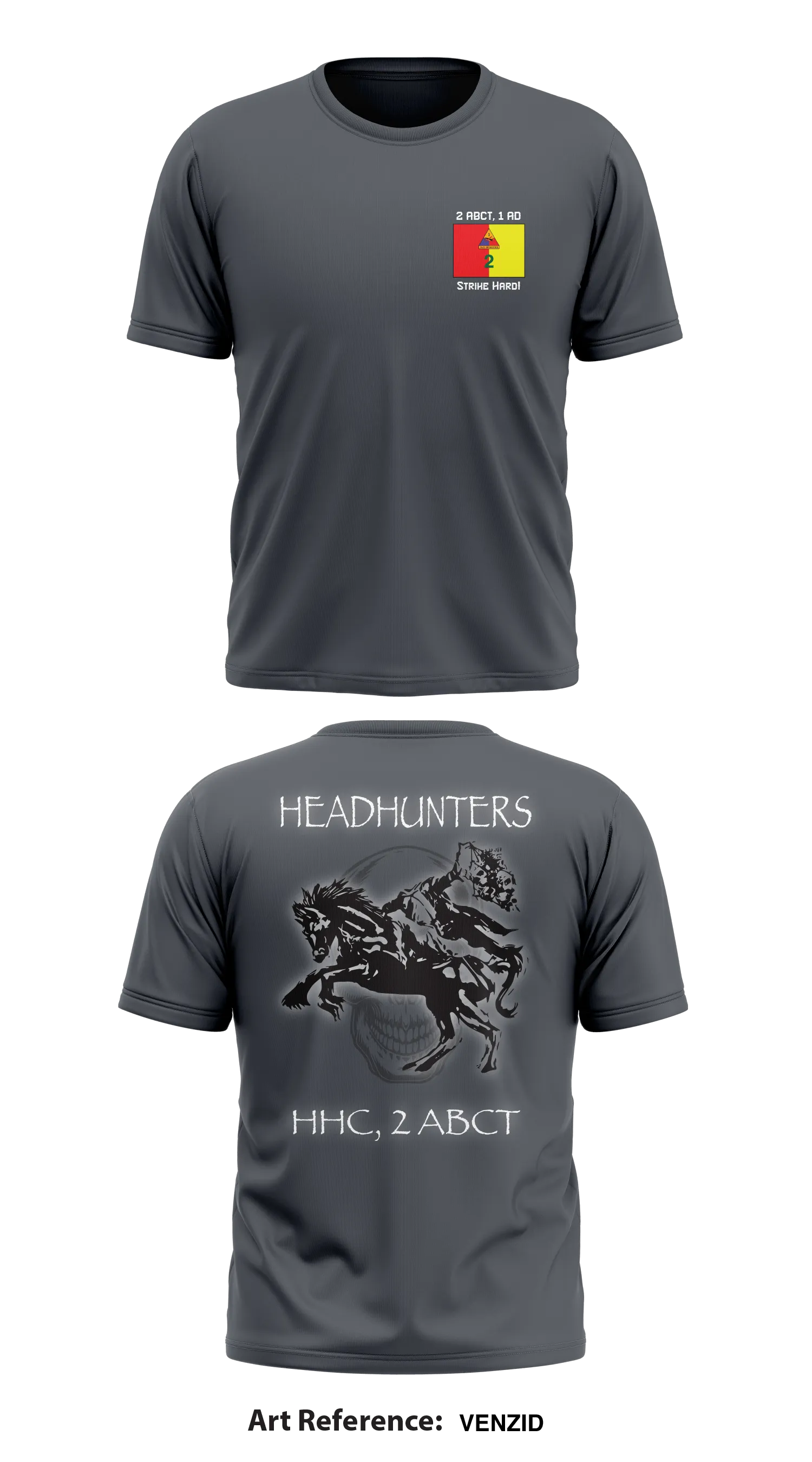 2/1 ABCT HHC Store 1 Core Men's SS Performance Tee - VenziD