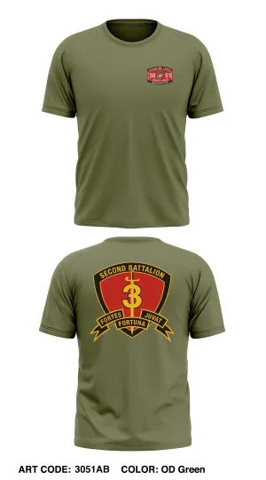 2nd battalion 3rd marines Store 1 Core Men's SS Performance Tee - 3051AB