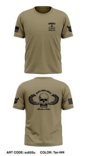 2ND PLT, BCO, 127 AEB Core Men's SS Performance Tee - sx85Su