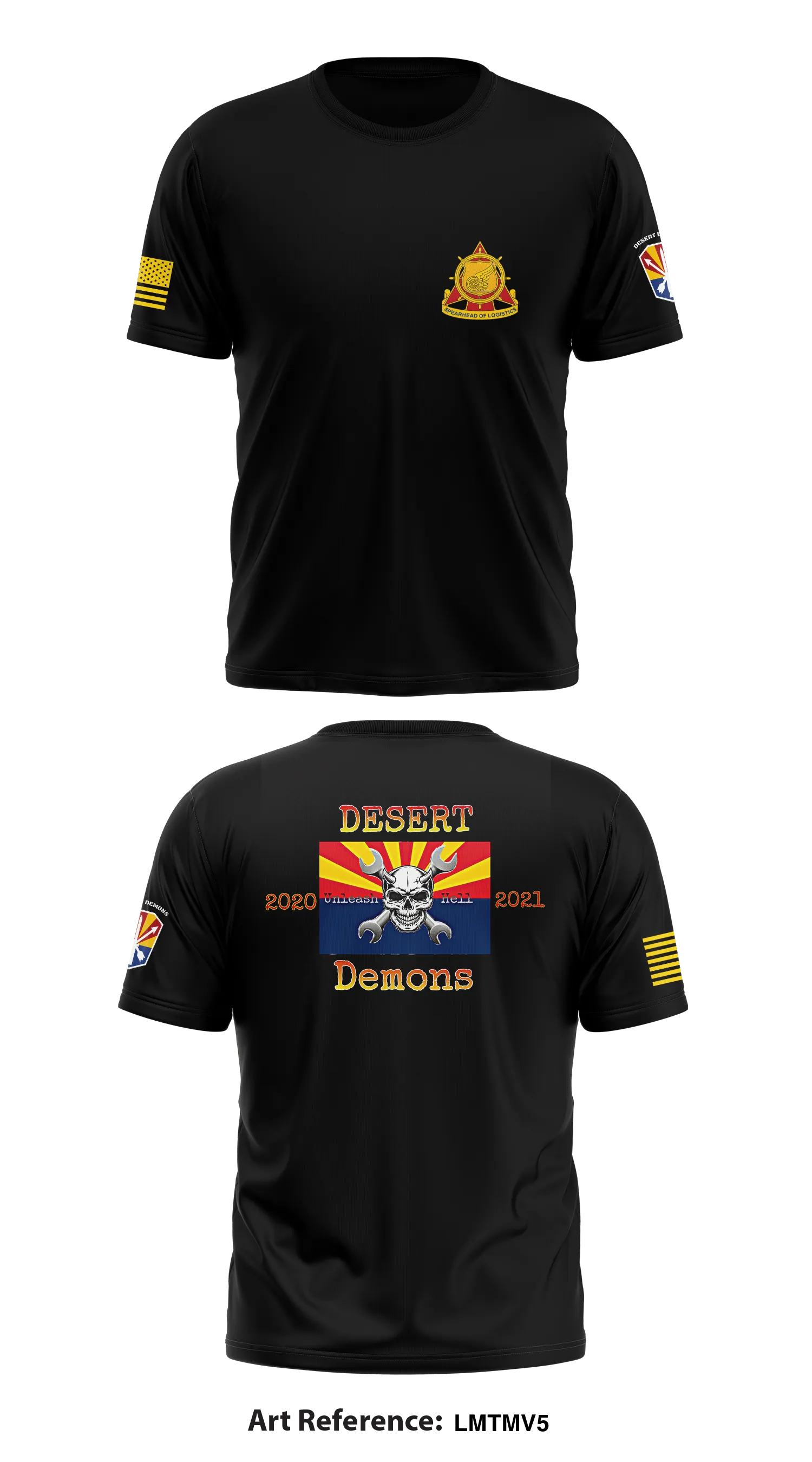3666th SMC Store 1 Core Men's SS Performance Tee - LMtMv5