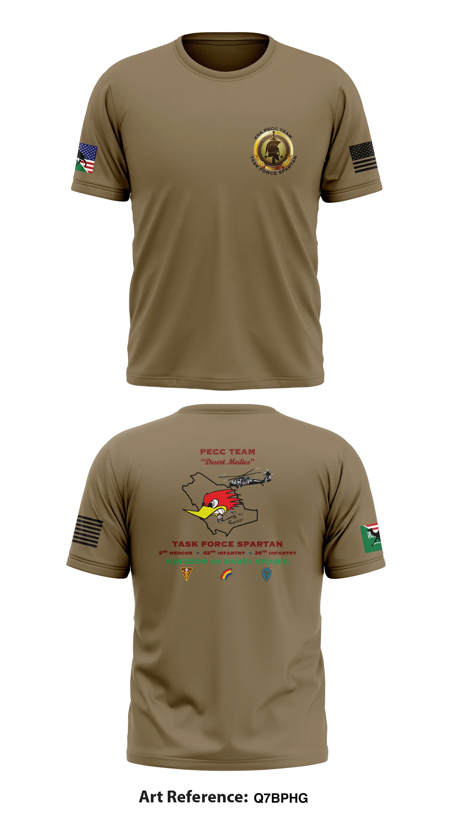3rd MedCom Store 1 Core Men's SS Performance Tee - Q7BPhg