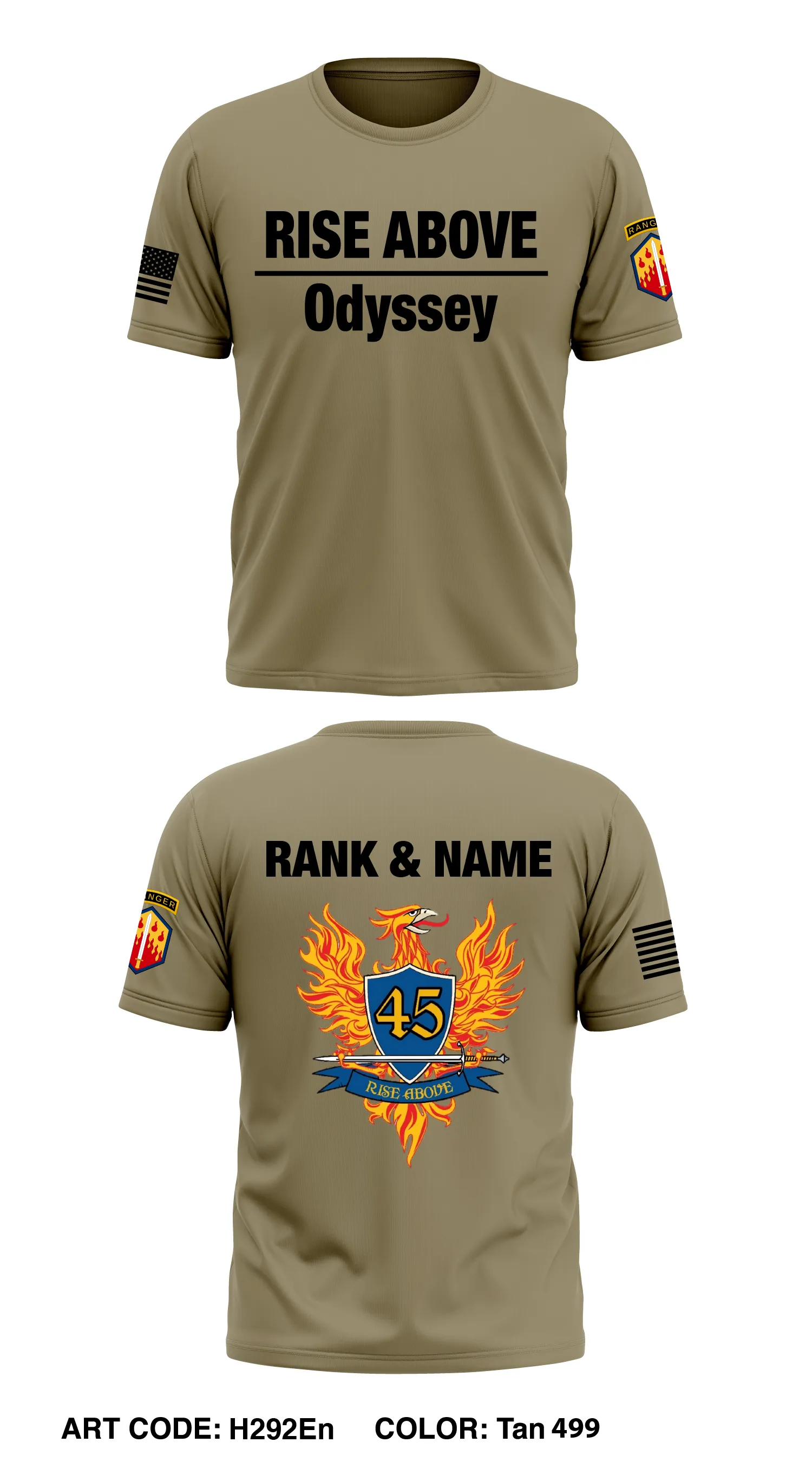 45th Hazard Response Company Core Men's SS Performance Tee - H292En