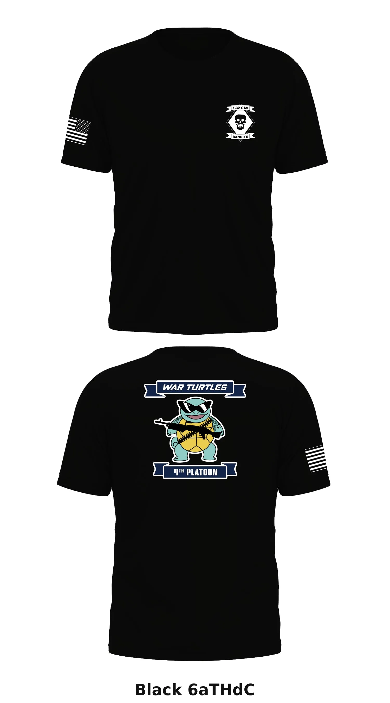 4th PLT, D Co, 1-32, 1BCT, 10th MTN DIV  Store 1 Core Men's SS Performance Tee - 6aTHdC