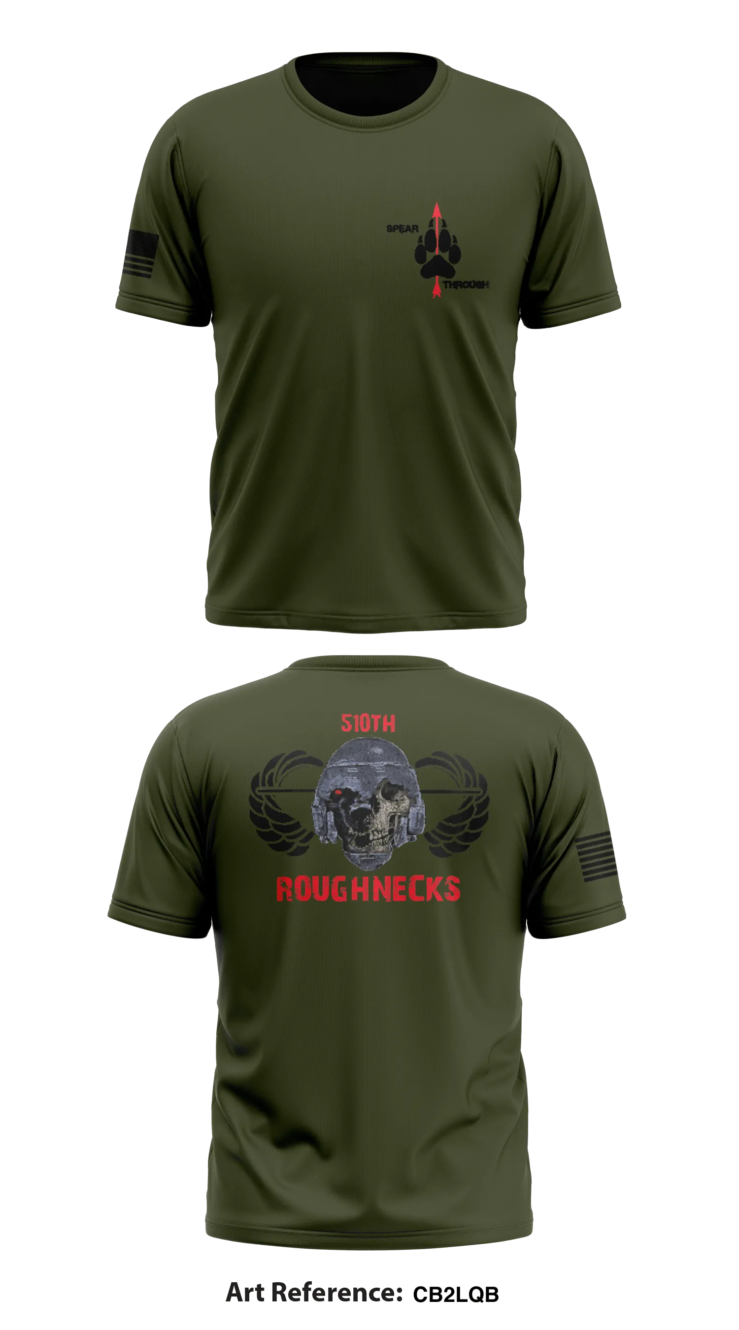 510th MP Detachment  Store 1 Core Men's SS Performance Tee - Cb2LqB