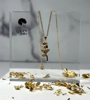 A Rose is Still A Rose Necklace