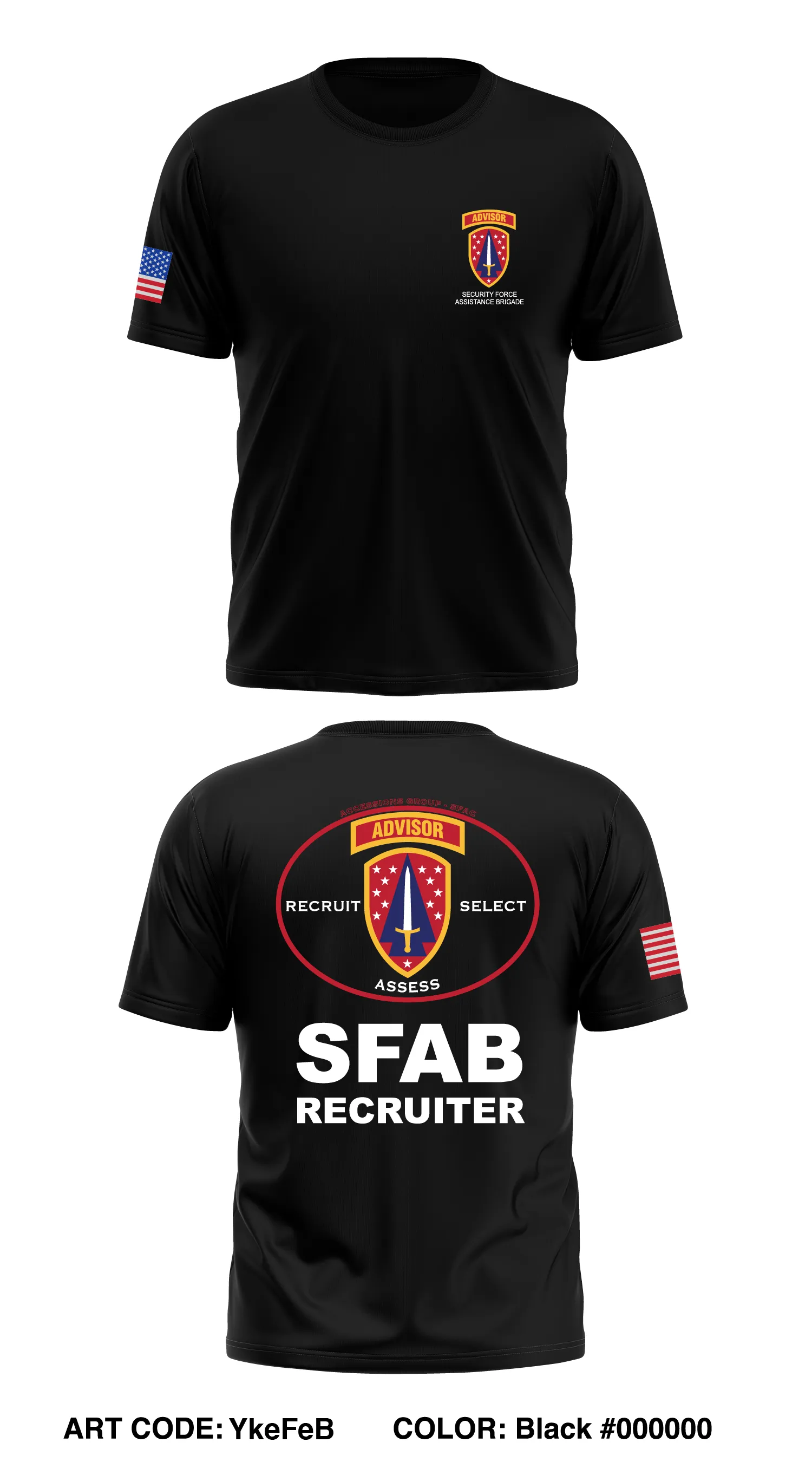 Accessions Group-SFAC Store 1 Core Men's SS Performance Tee - YkeFeB