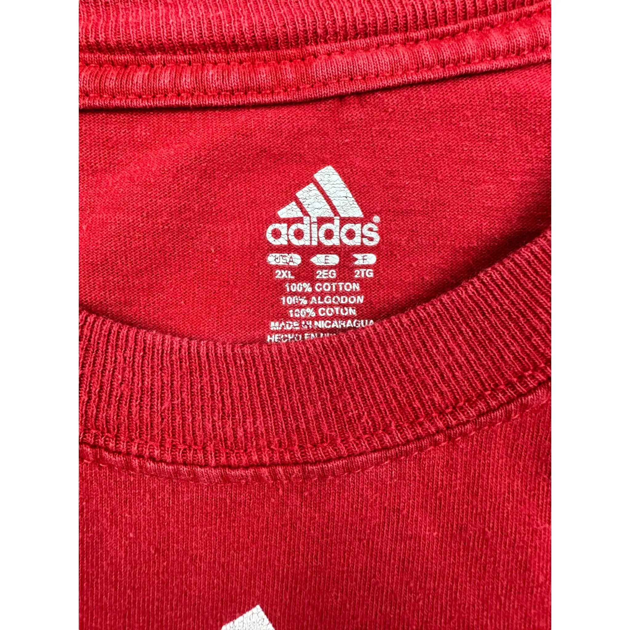 ADIDAS “FIRE” TEE - (XXL)