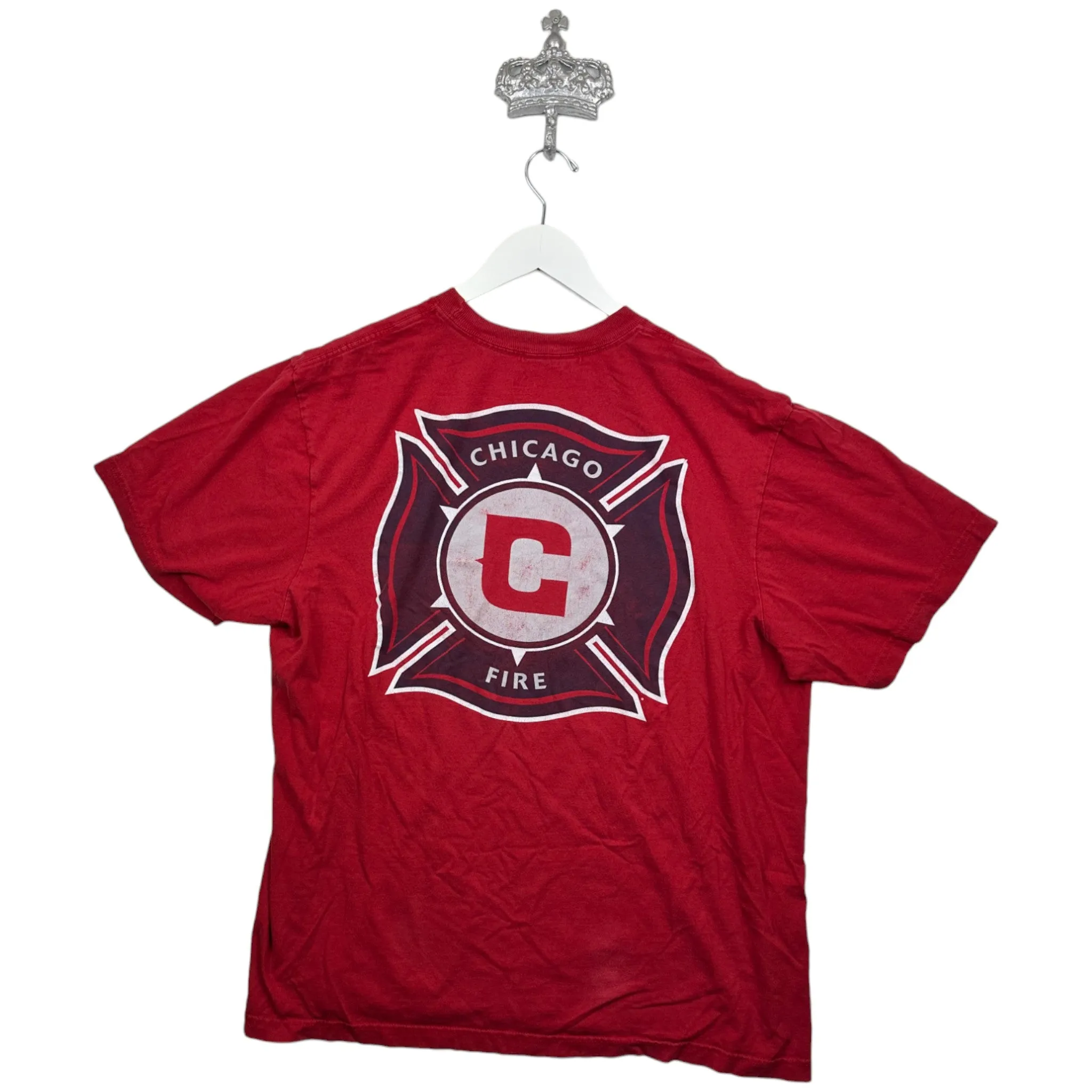 ADIDAS “FIRE” TEE - (XXL)