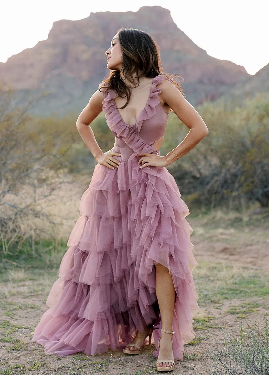 Adrienne Impact Dress in Orchid