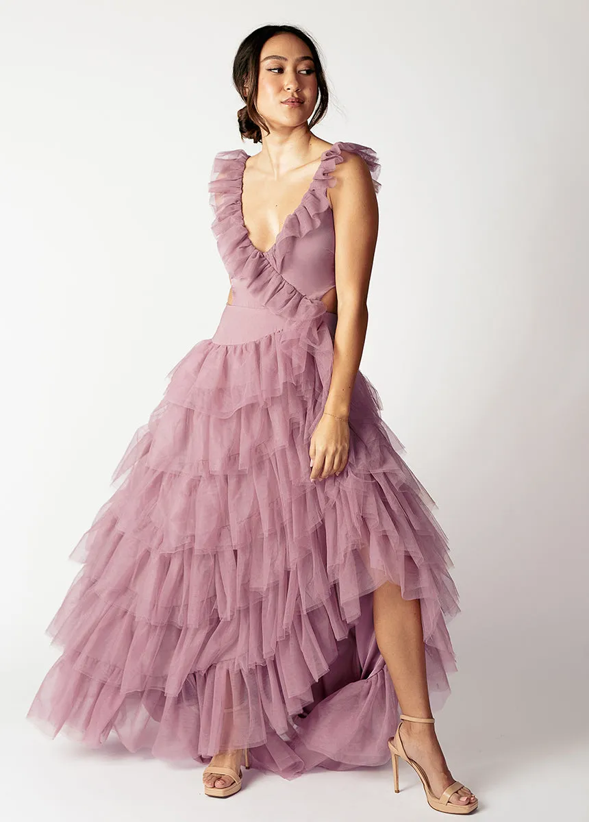 Adrienne Impact Dress in Orchid