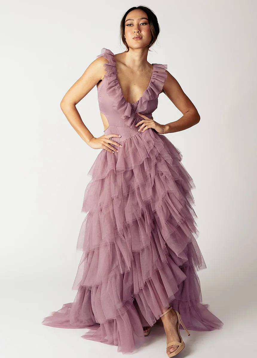 Adrienne Impact Dress in Orchid