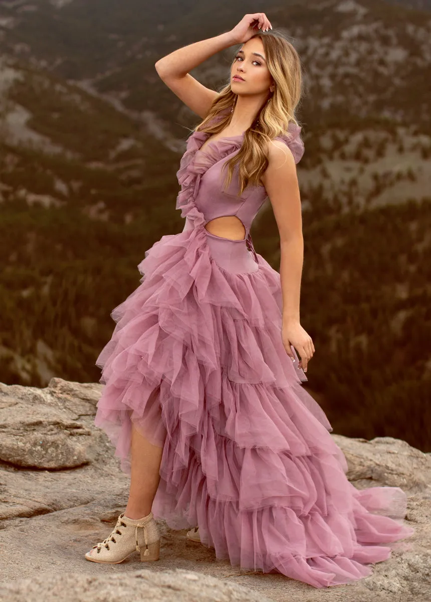 Adrienne Impact Dress in Orchid