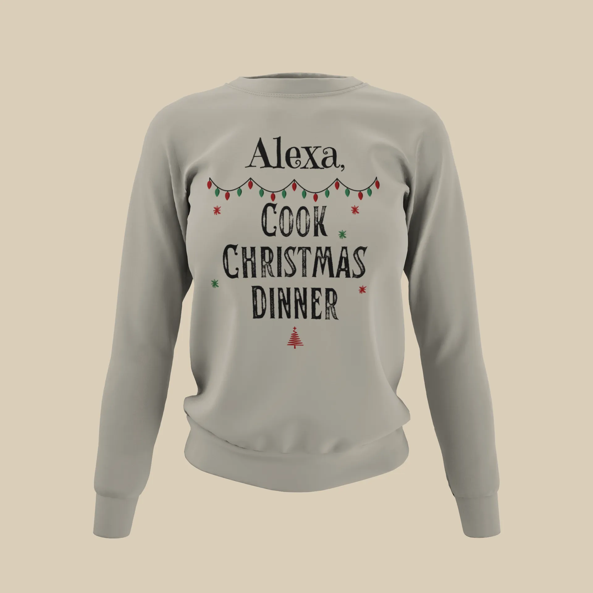 Alexa Wishlist, Funny Holiday Shirts - Select a Phrase or Add Your Own