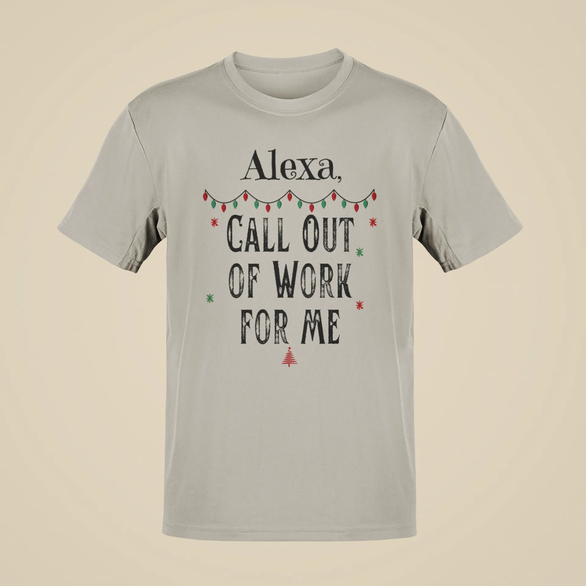 Alexa Wishlist, Funny Holiday Shirts - Select a Phrase or Add Your Own