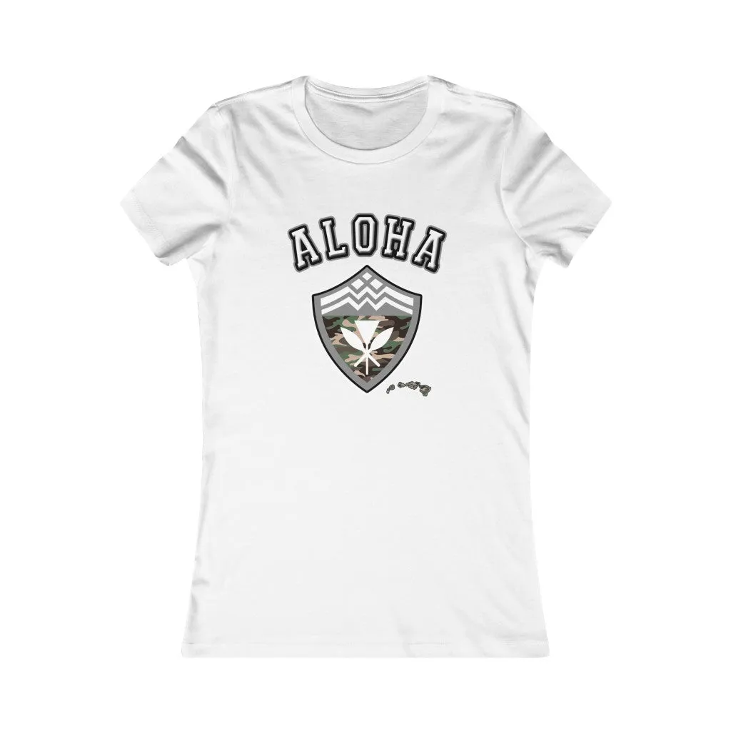 Aloha Camo Shield Women's Favorite Tee