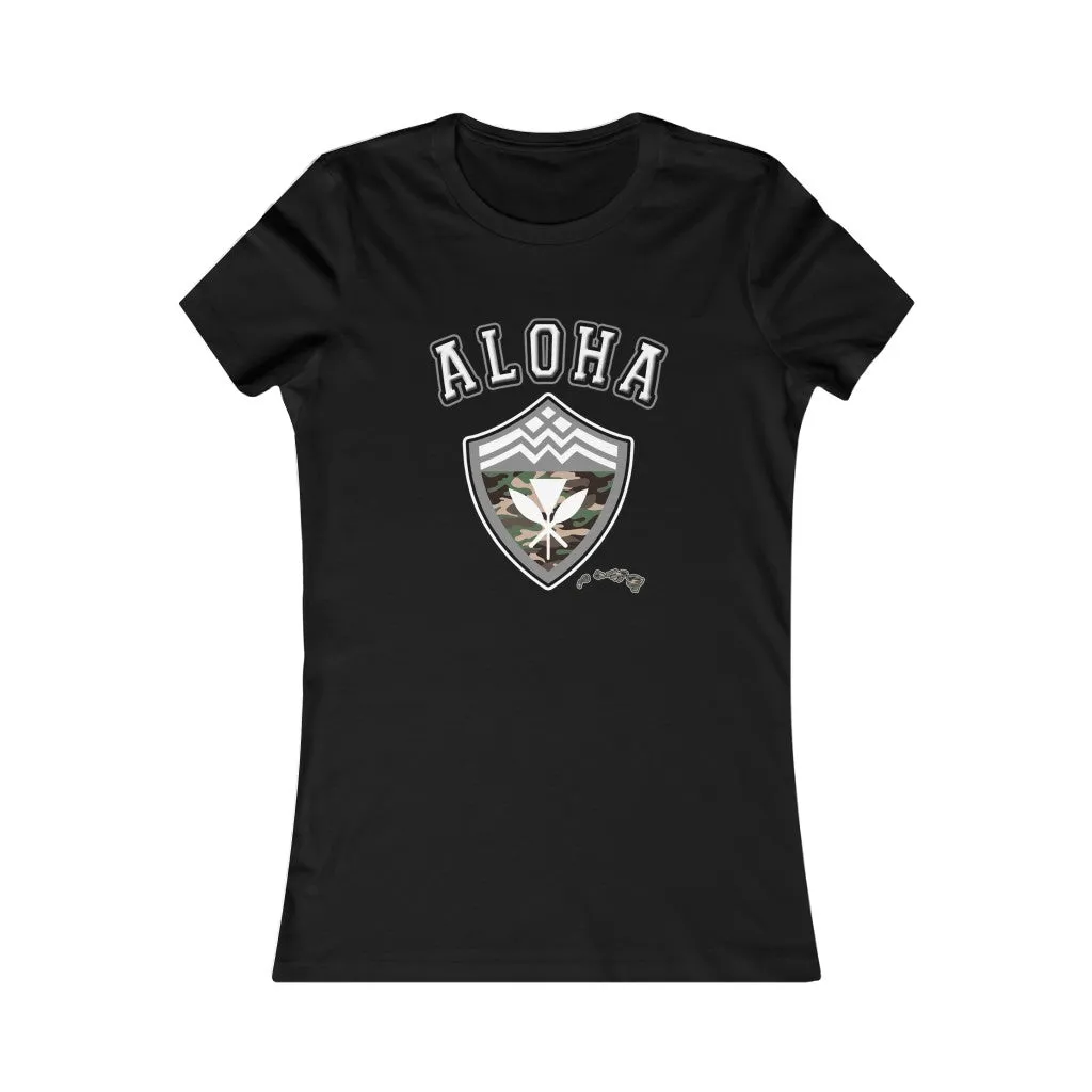 Aloha Camo Shield Women's Favorite Tee