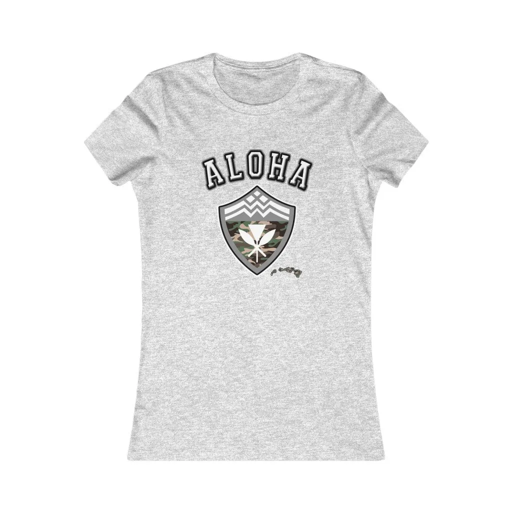 Aloha Camo Shield Women's Favorite Tee