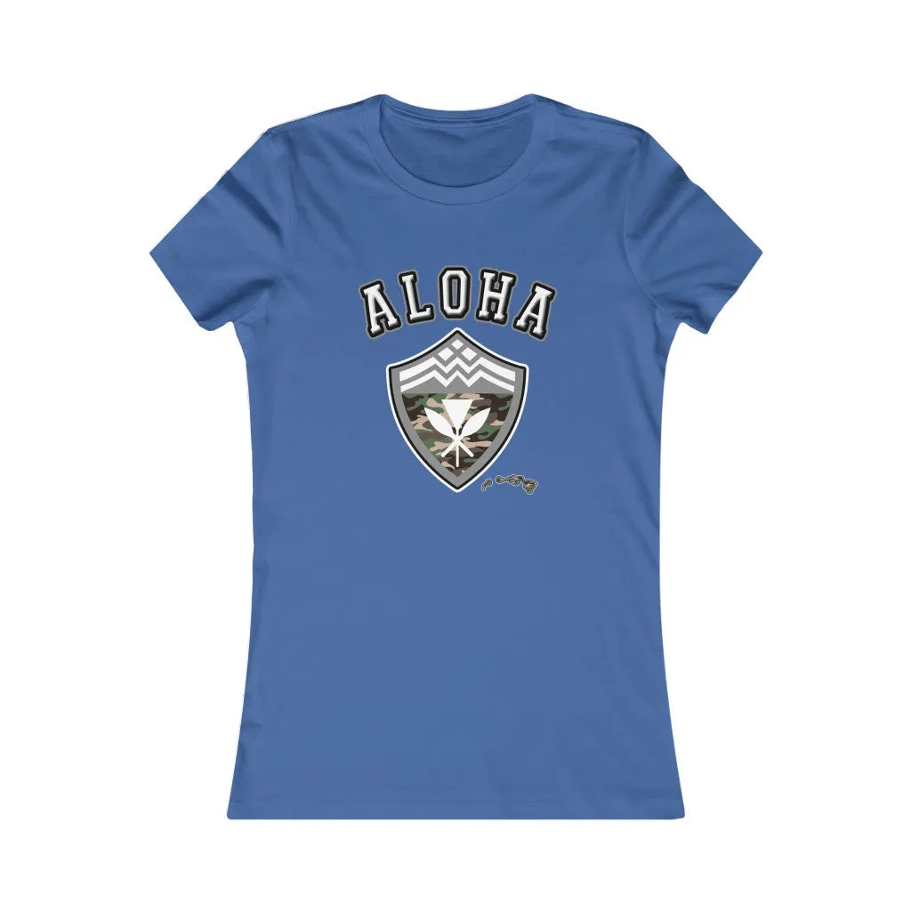 Aloha Camo Shield Women's Favorite Tee