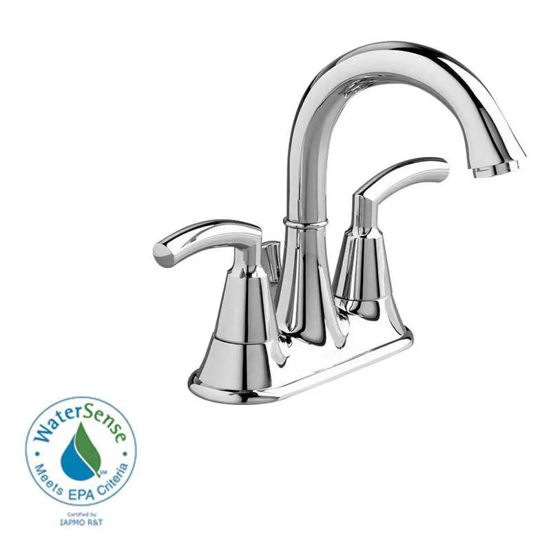American Standard 7038.201.002 Tropic 2-Handle High Arc Bathroom Faucet in Polished Chrome