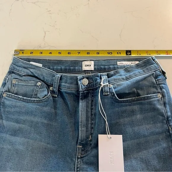 Anthropologie Edwin Cassia Mini Boot Jeans 29