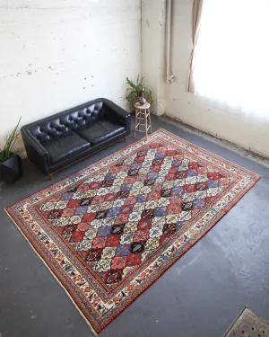 Antique Persian Bakhtiari Rug