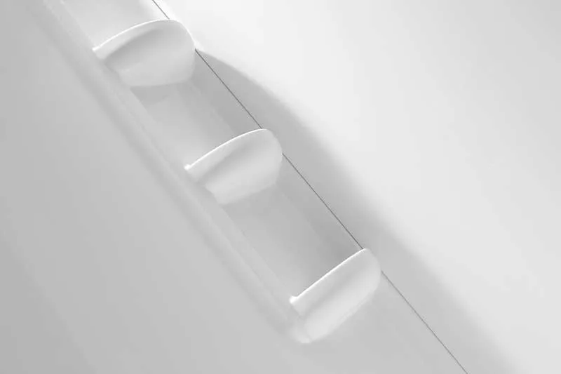 Anzzi Lex-Class 60 in. x 36 in. x 74 in. 2-piece DIY Friendly Corner Shower Surround in White