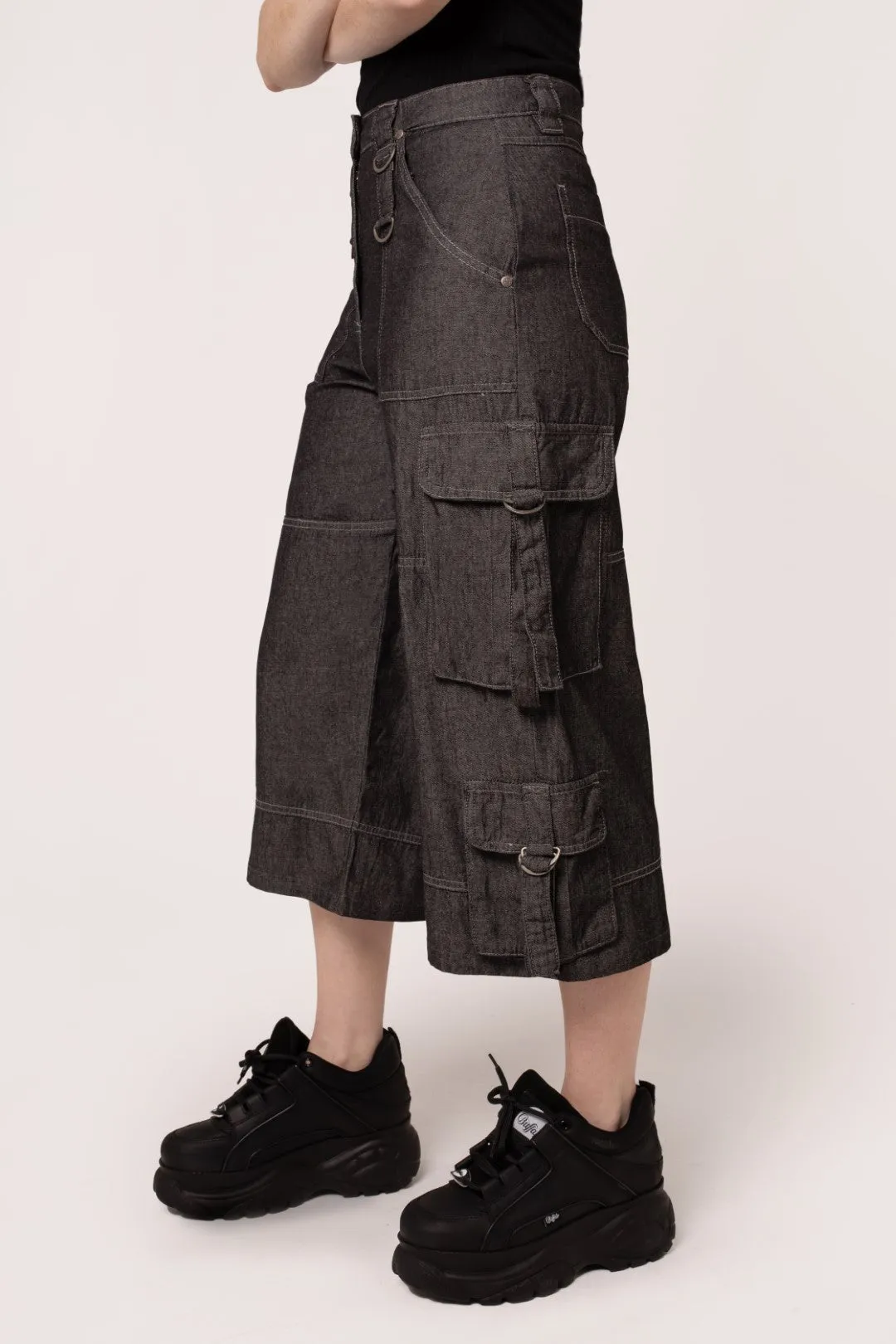 Ash Cropped Jeans