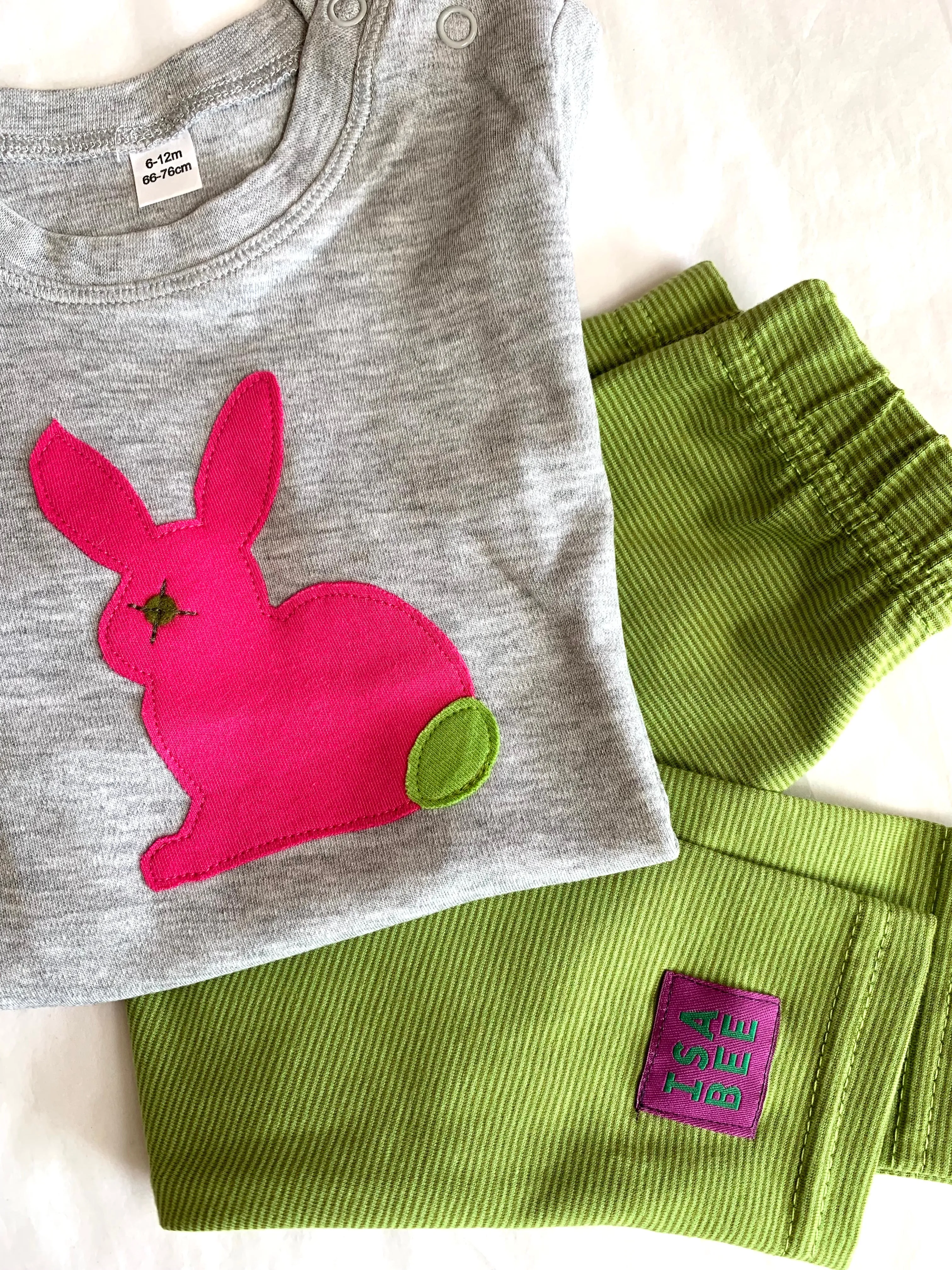Baby Rabbit T-shirt - Grey