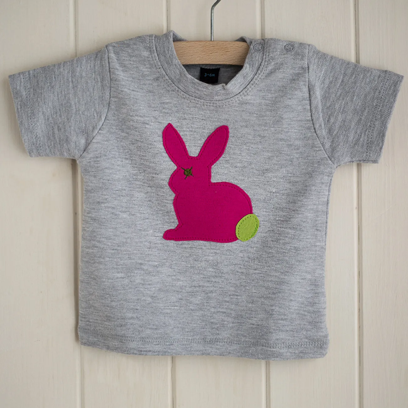 Baby Rabbit T-shirt - Grey