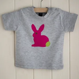 Baby Rabbit T-shirt - Grey