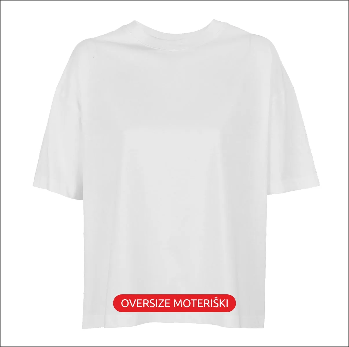Balti UNISEX marškinėliai "Cool pug"