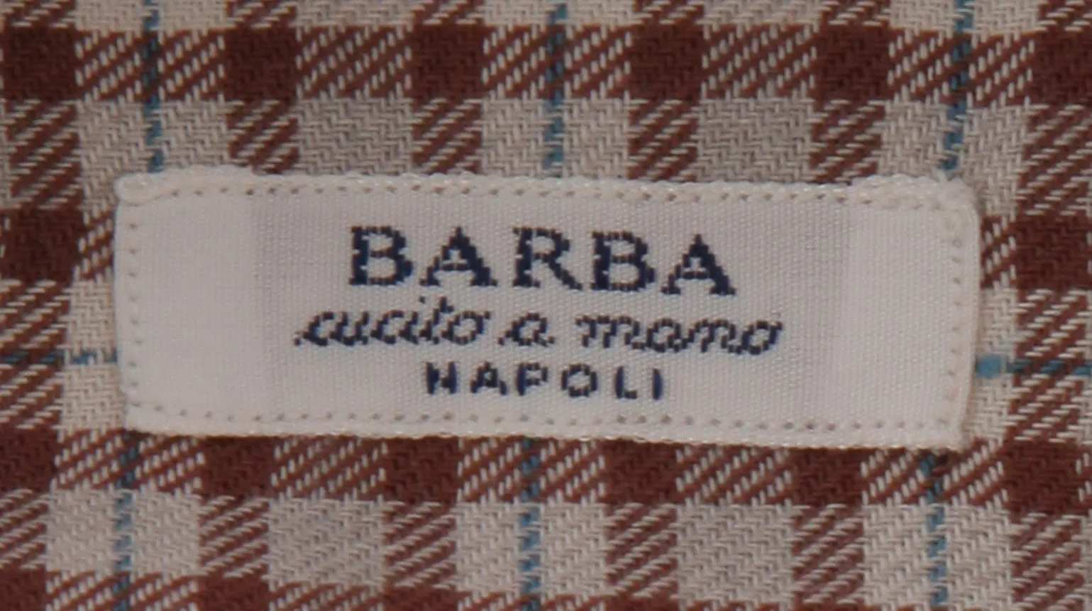 Barba Napoli Brown Shirt - Slim