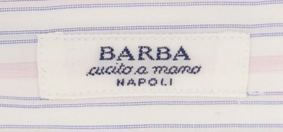 Barba Napoli Pink Shirt - Slim