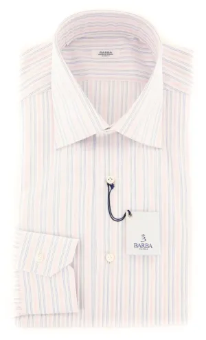 Barba Napoli Pink Shirt - Slim