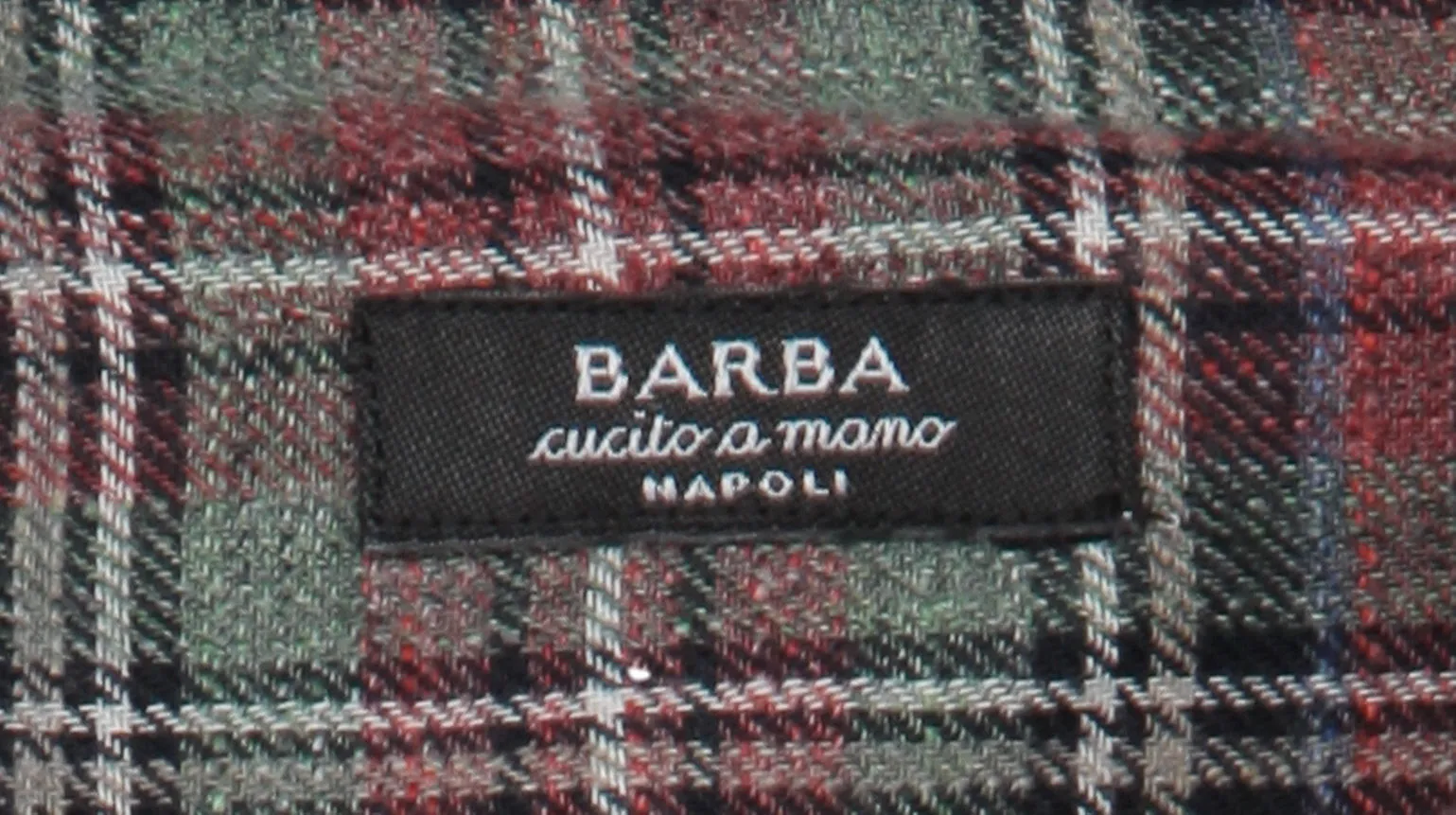 Barba Napoli Red Shirt - Extra Slim